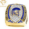 La pressofusione Logo Deep Engraved Silver Sports suona gli anelli di campionato di calcio della gioventù